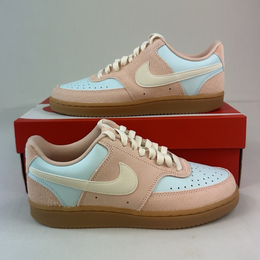 Nike Women's Court Vision Low Top Casual Training Shoes Sneakers Women's Sz 6.5